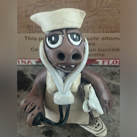 Dragon Works Doug Flach Clay Nurse Figure - Picture 1 of 4